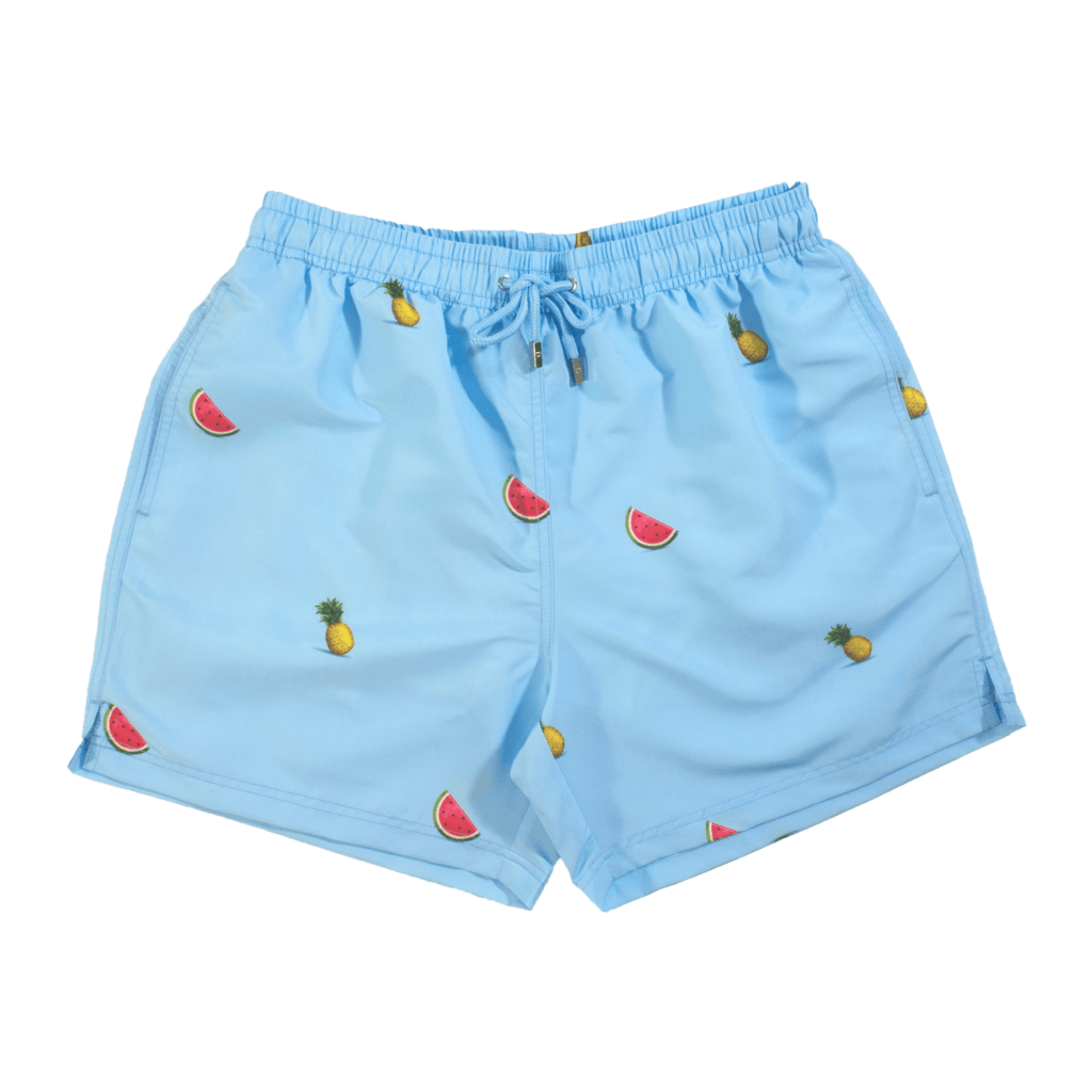 Buy Pineapple Watermelon Swim Shorts– Men's designer swimwear