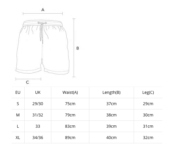 Size Guide – Decisive Beachwear