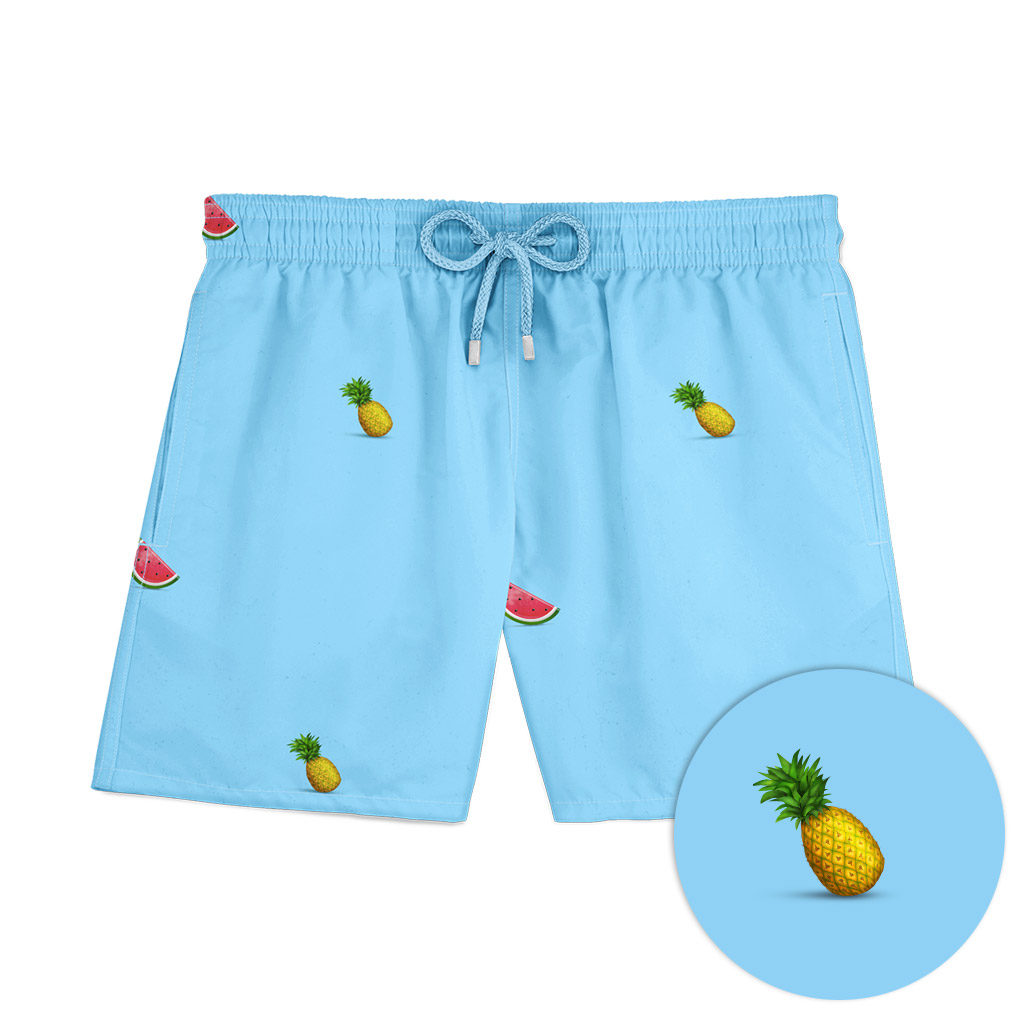 watermelon swim shorts