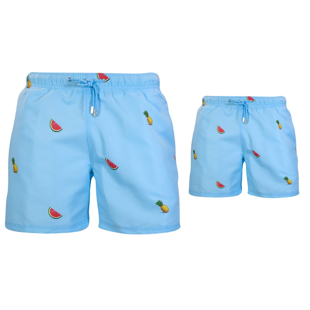 Father and Son Swim Trunks 2024 – Fun patterns and stylish designs
