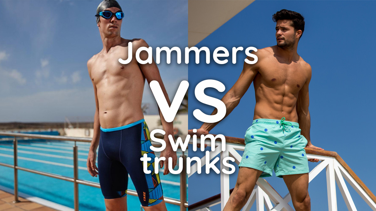 What is the difference between swim trunks and jammers? - 220