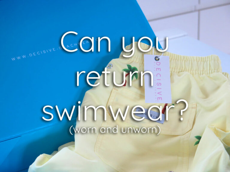 Can you return swimwear (worn and unworn)? [2024]